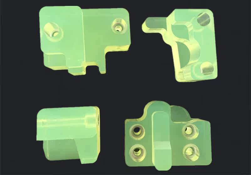Shaped plastic machining examples — custom made-to-drawing reference