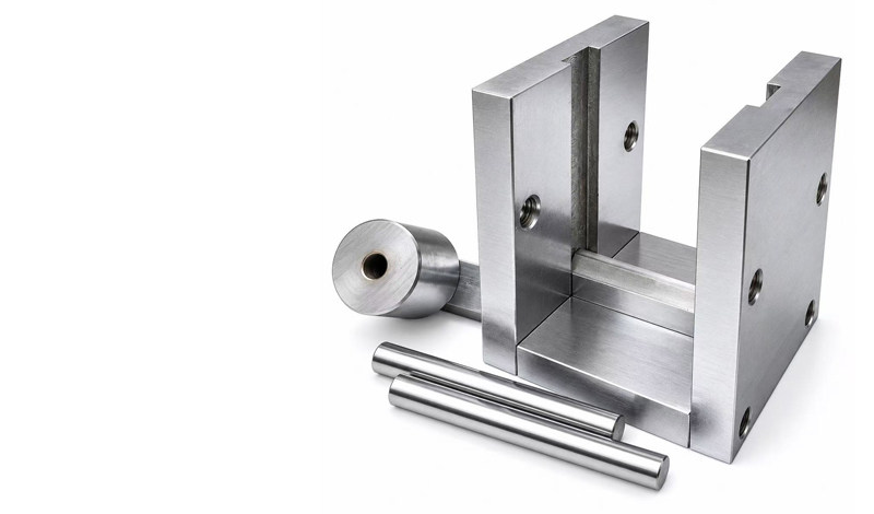 Disassembled loading components — custom made-to-drawing reference