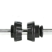 FLB-20-T and SL-20-T quick-lock paper core end plug set, 20 mm bore