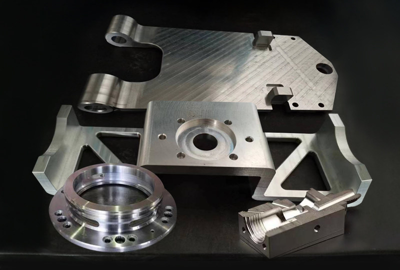 Machined component reference assortment — custom made-to-drawing reference