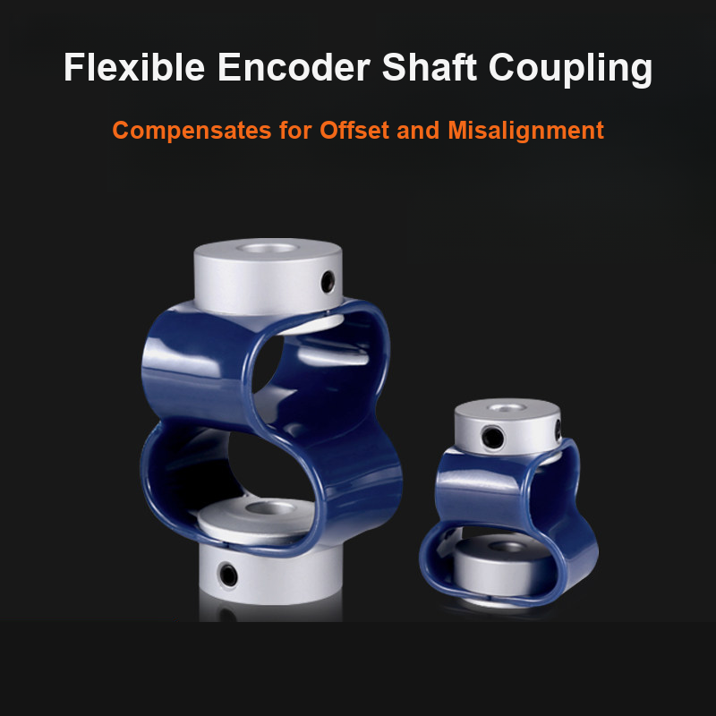 GB flexible encoder coupling offset compensation