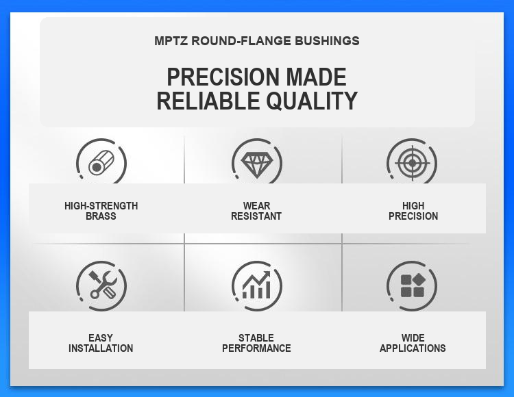 MPTZ bushing precision features