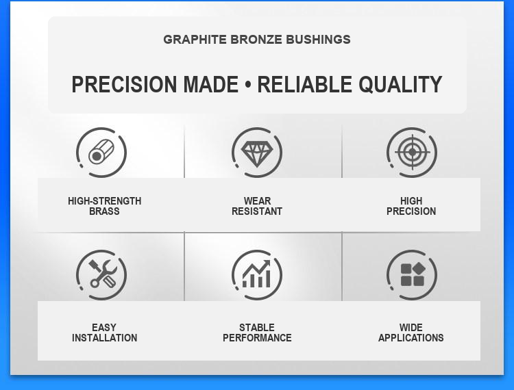 Graphite bronze bushing product features