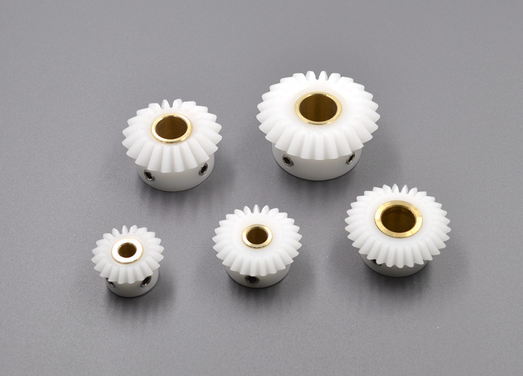 BOLTTE POM right-angle bevel gear product photo on grey background