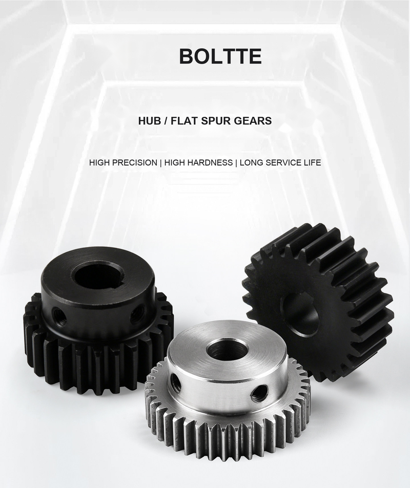 BOLTTE hub and flat spur gears