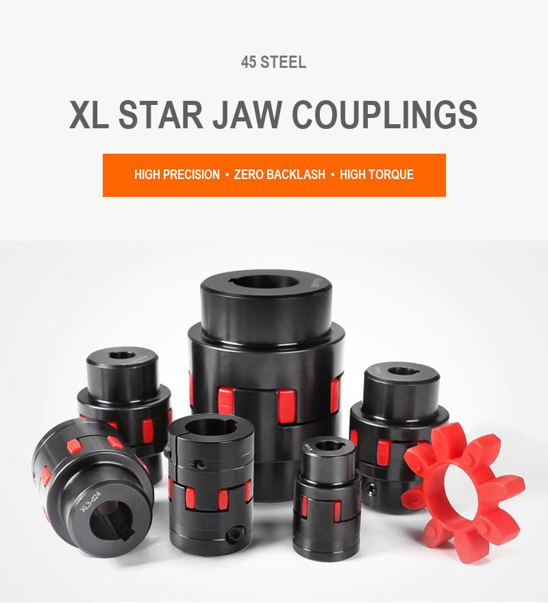 BOLTTE 45 steel XL star jaw couplings