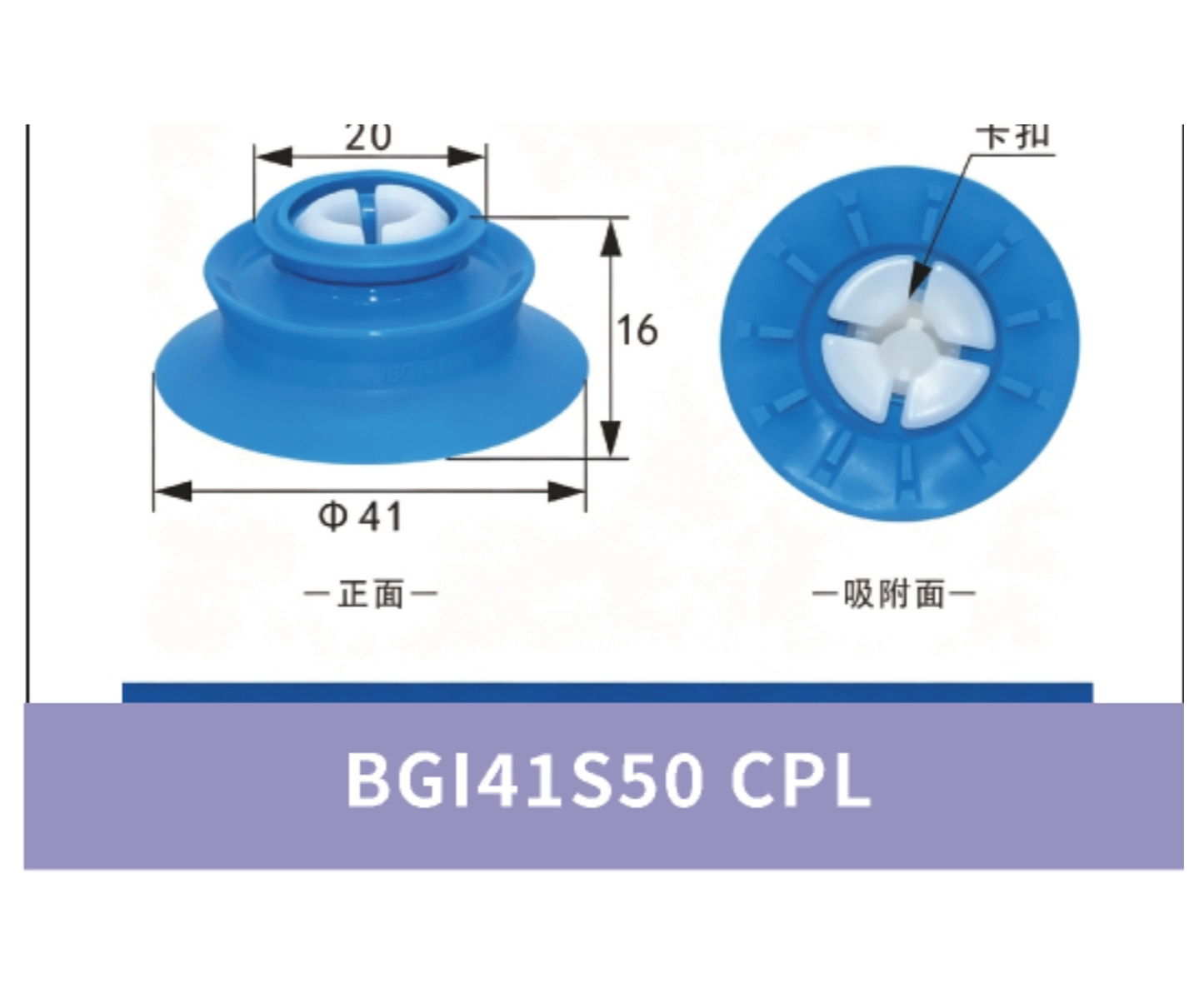 BGI41S50 CPL. Cup Lip Only | 4942379957298 | cleaned product image