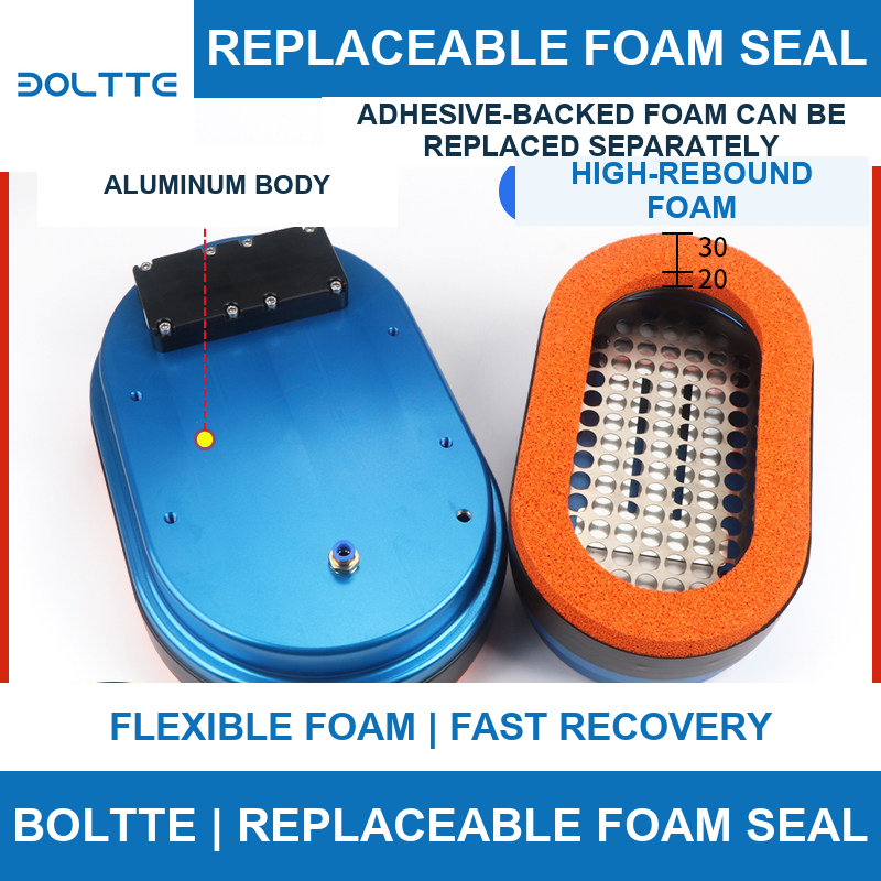 Replaceable high-rebound foam sealing layer