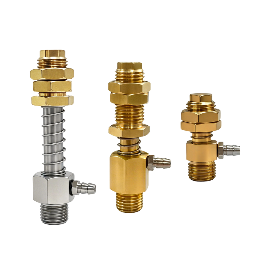 Side-entry buffer fitting product range