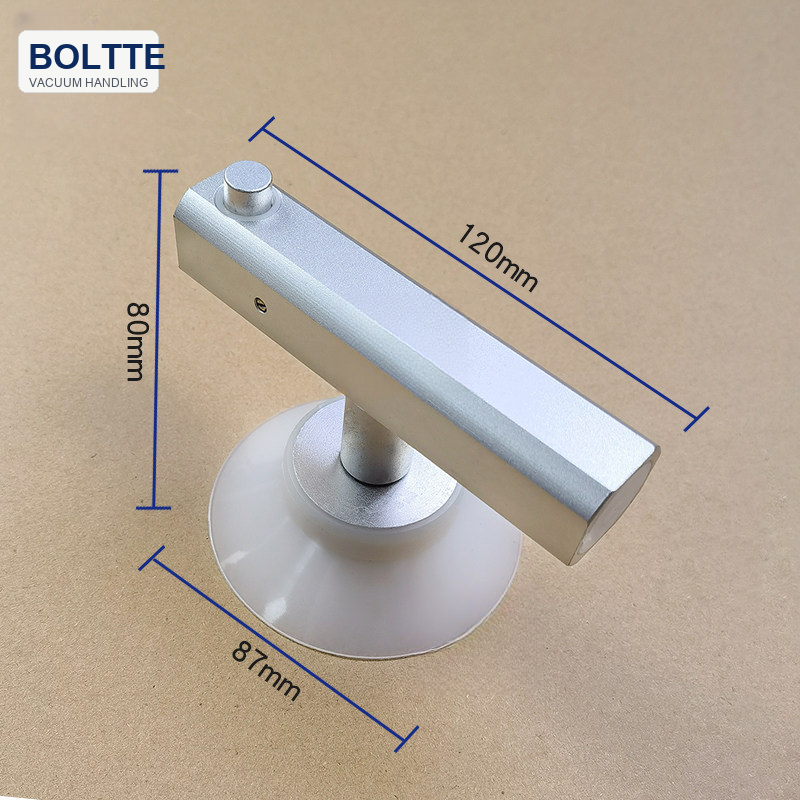 BOLTTE white 87 mm single-claw handheld vacuum suction cup