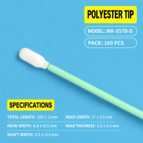 BOLTTE industrial cleaning swab WK-857B-D – Polyester Tip – 100 pcs