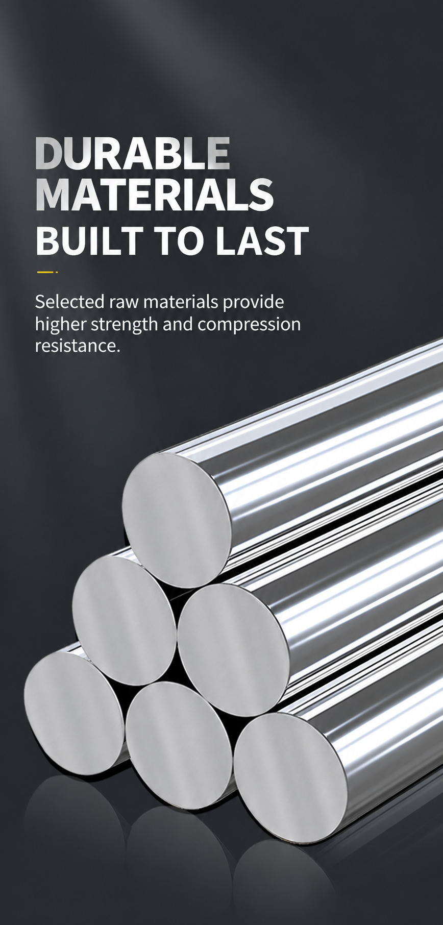 Durable precision aluminum roller core material for long service life