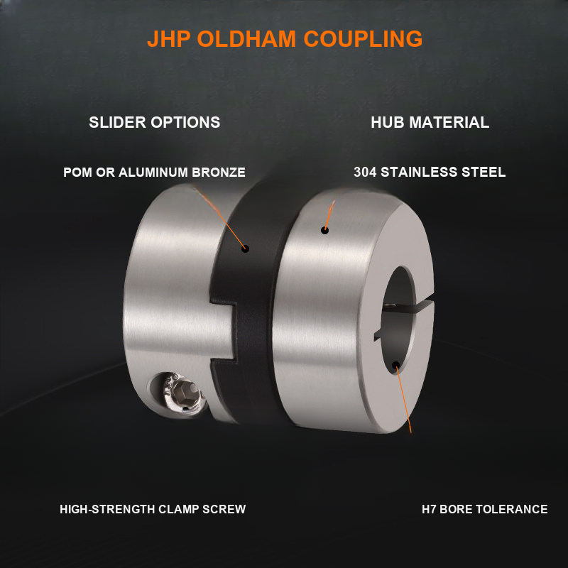 JHP coupling hub and slider material details