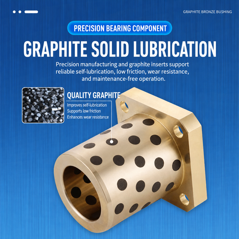 MPTSZ bushing graphite solid lubrication