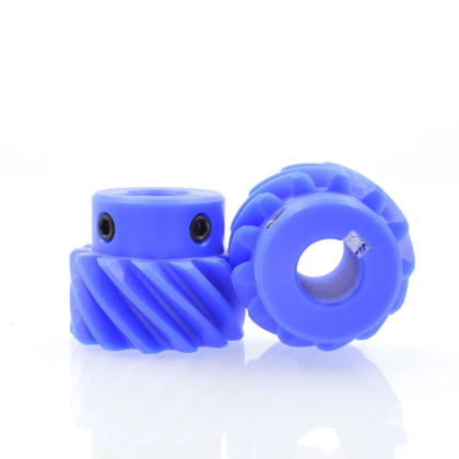 BOLTTE Blue Nylon Helical Gears – Module 1–2, 10–26 Teeth