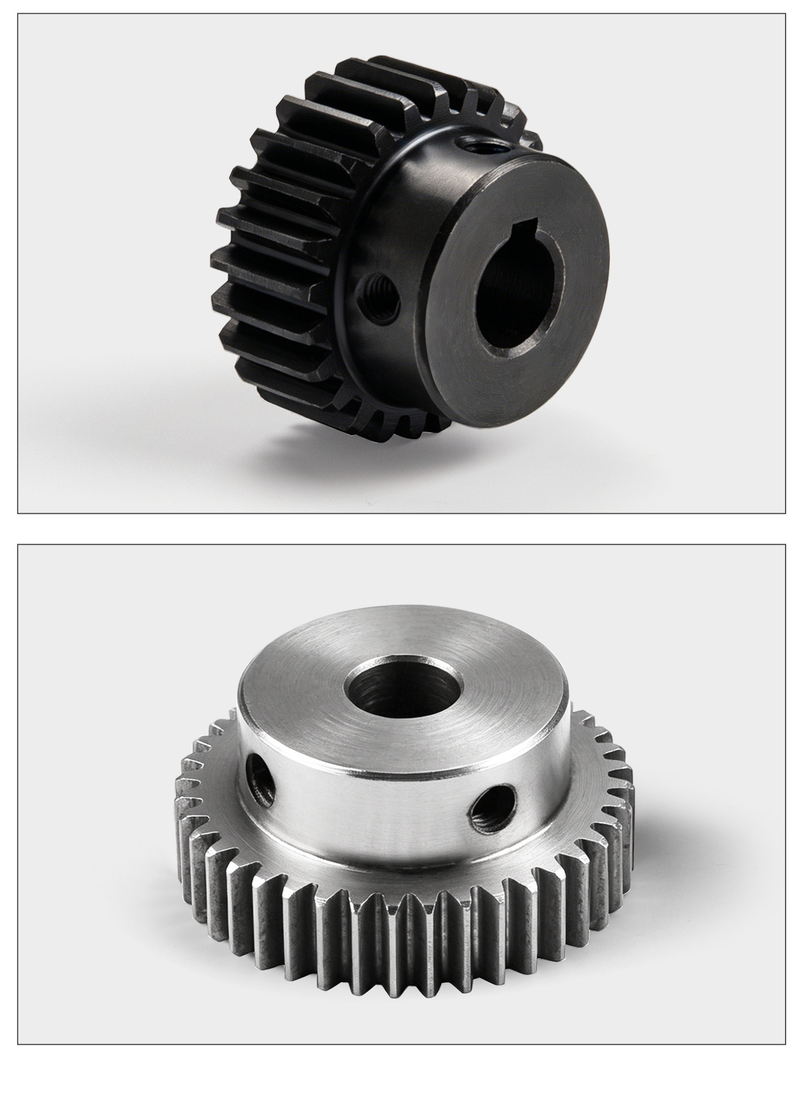 BOLTTE hub spur gear product close-up views