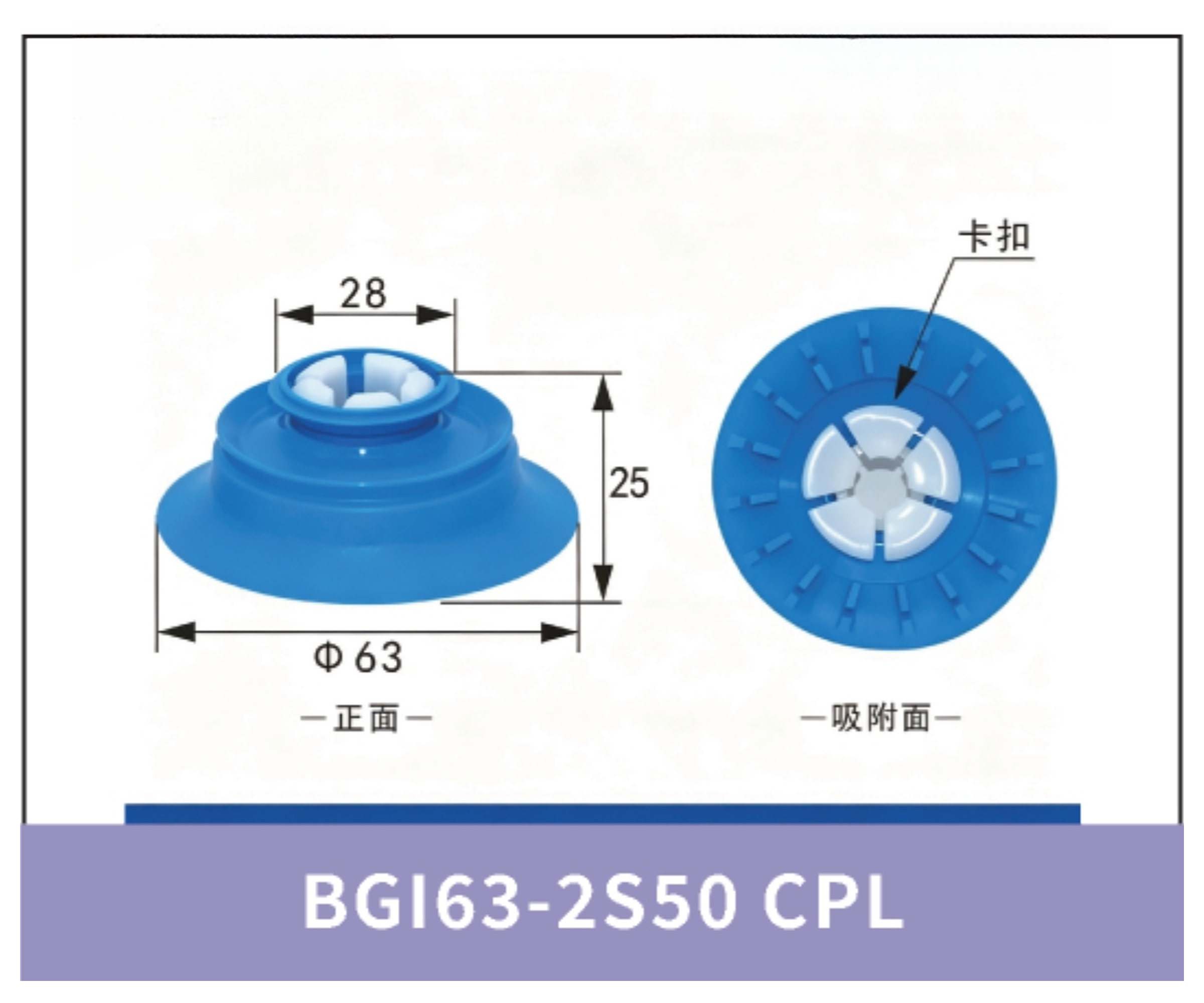 BGI63-2S50 CPL. Cup Lip Only | 4942379957297 | cleaned product image