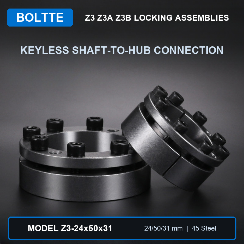 BOLTTE Z3-24x50x31 45 steel keyless locking assembly
