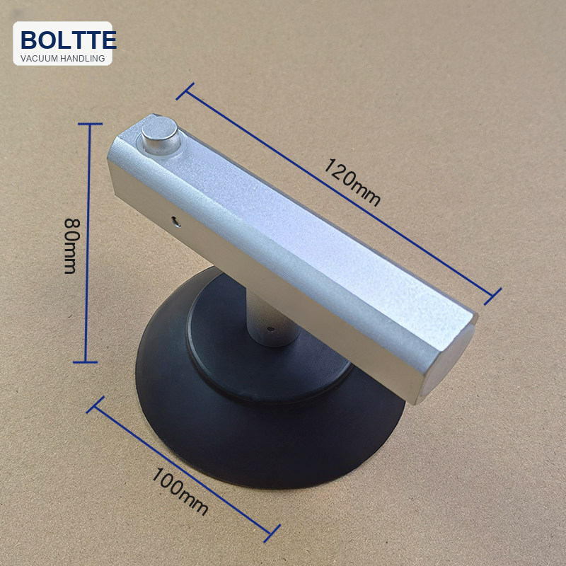 BOLTTE black anti-static 100 mm single-claw handheld vacuum suction cup