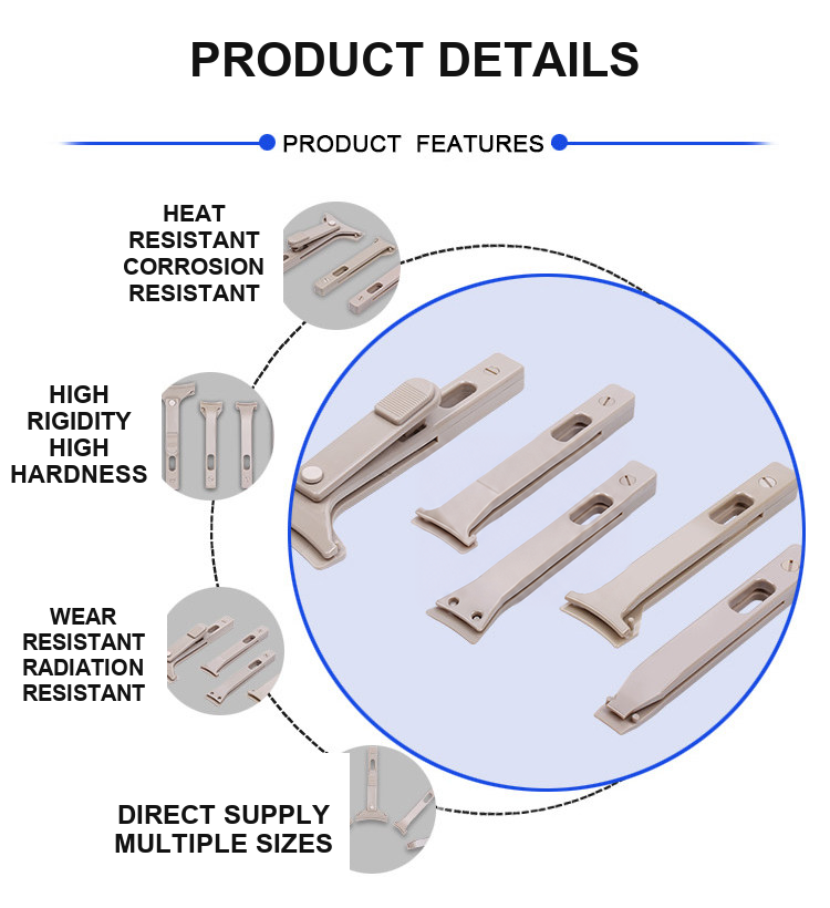 BOLTTE PEEK wafer tweezers feature details