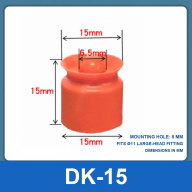 DK Series Hole-Plug Vacuum Cups for Bottle Caps and Perforated Workpieces