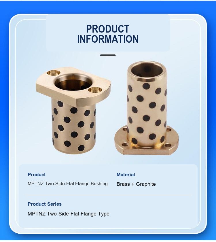 MPTNZ two-side-flat flange bushing product information