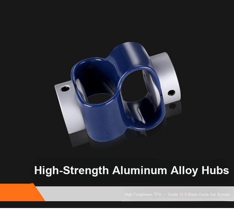GB coupling high-strength aluminum-alloy hubs