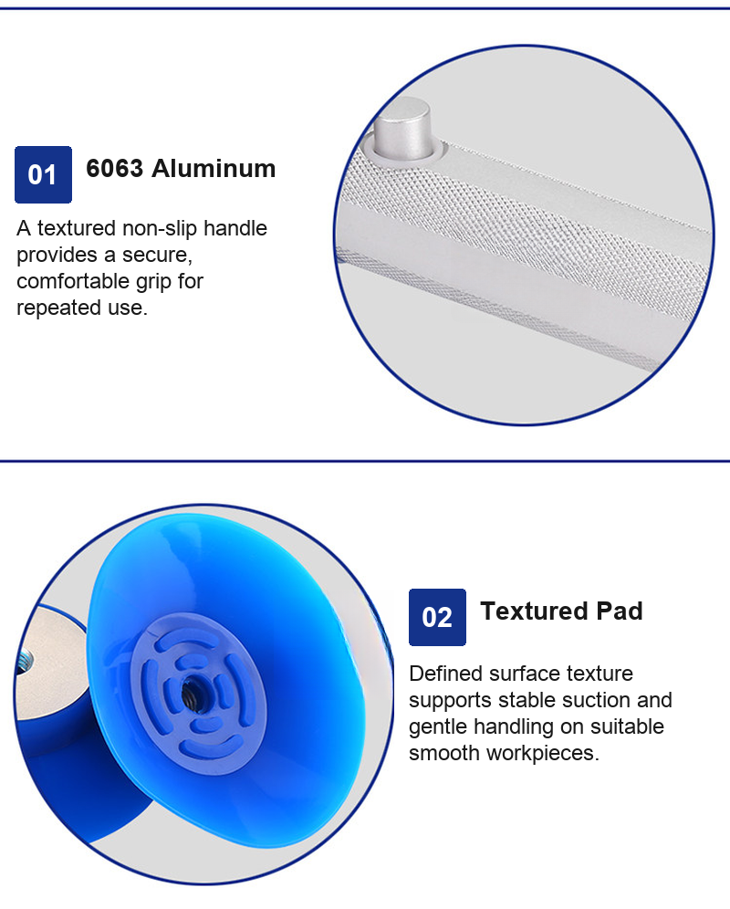 BOLTTE handheld vacuum suction cup features 1 and 2