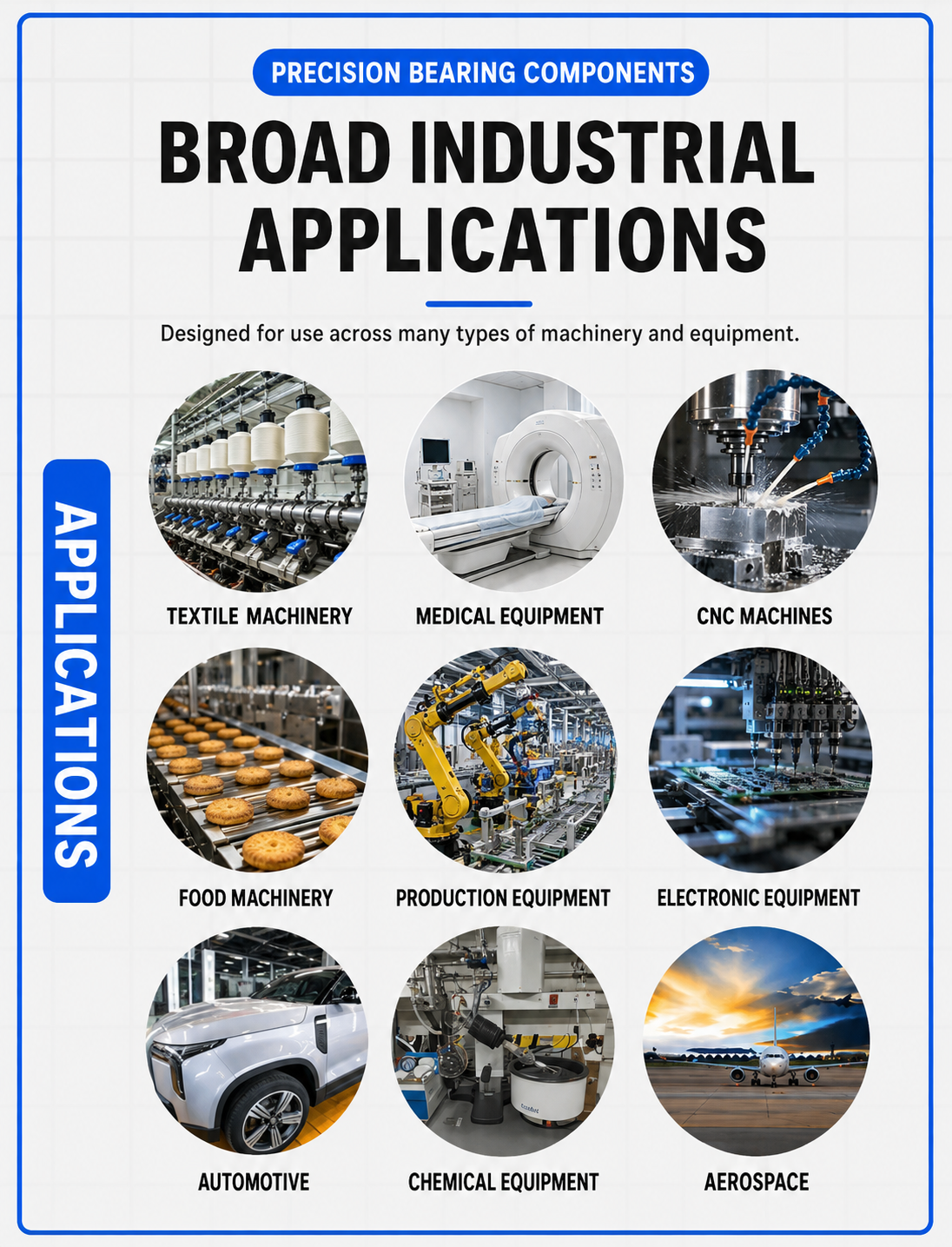 JDB graphite bronze bushing industrial applications