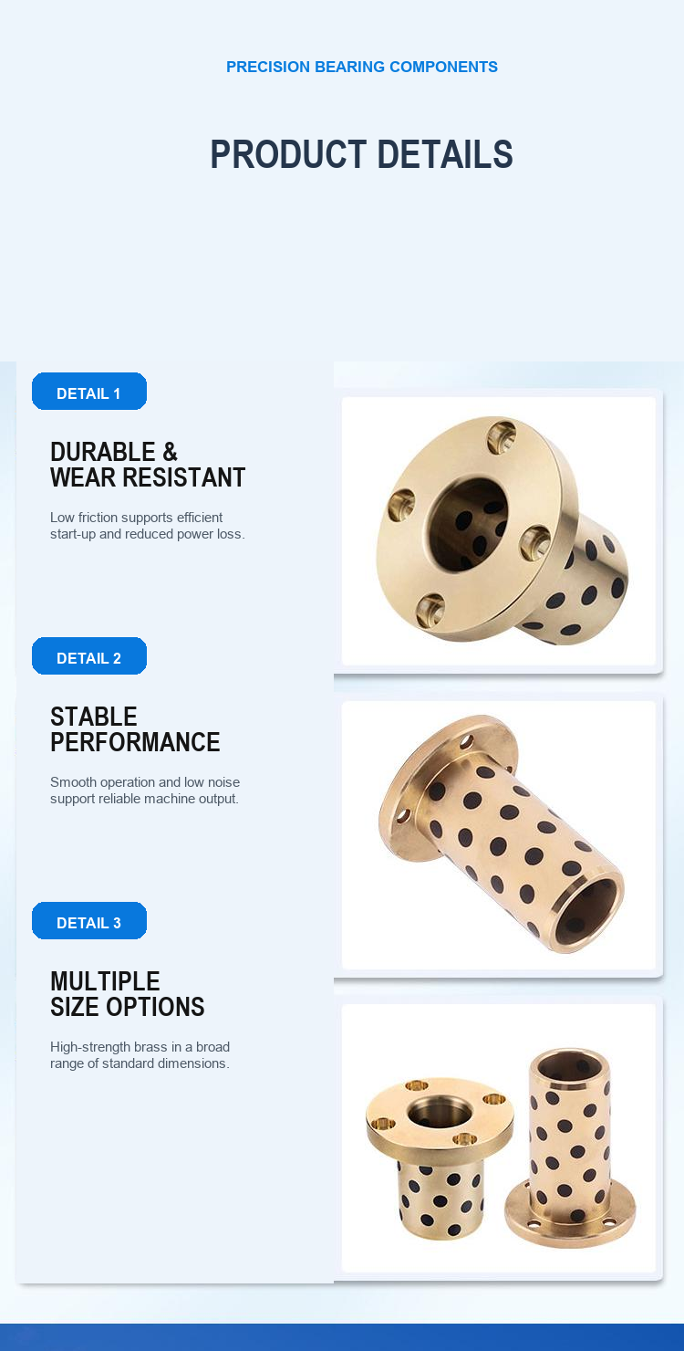 MPTZ graphite bronze bushing product details