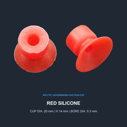 Bookbinding Machine Suction Cups | Silicone, Latex & Polyurethane