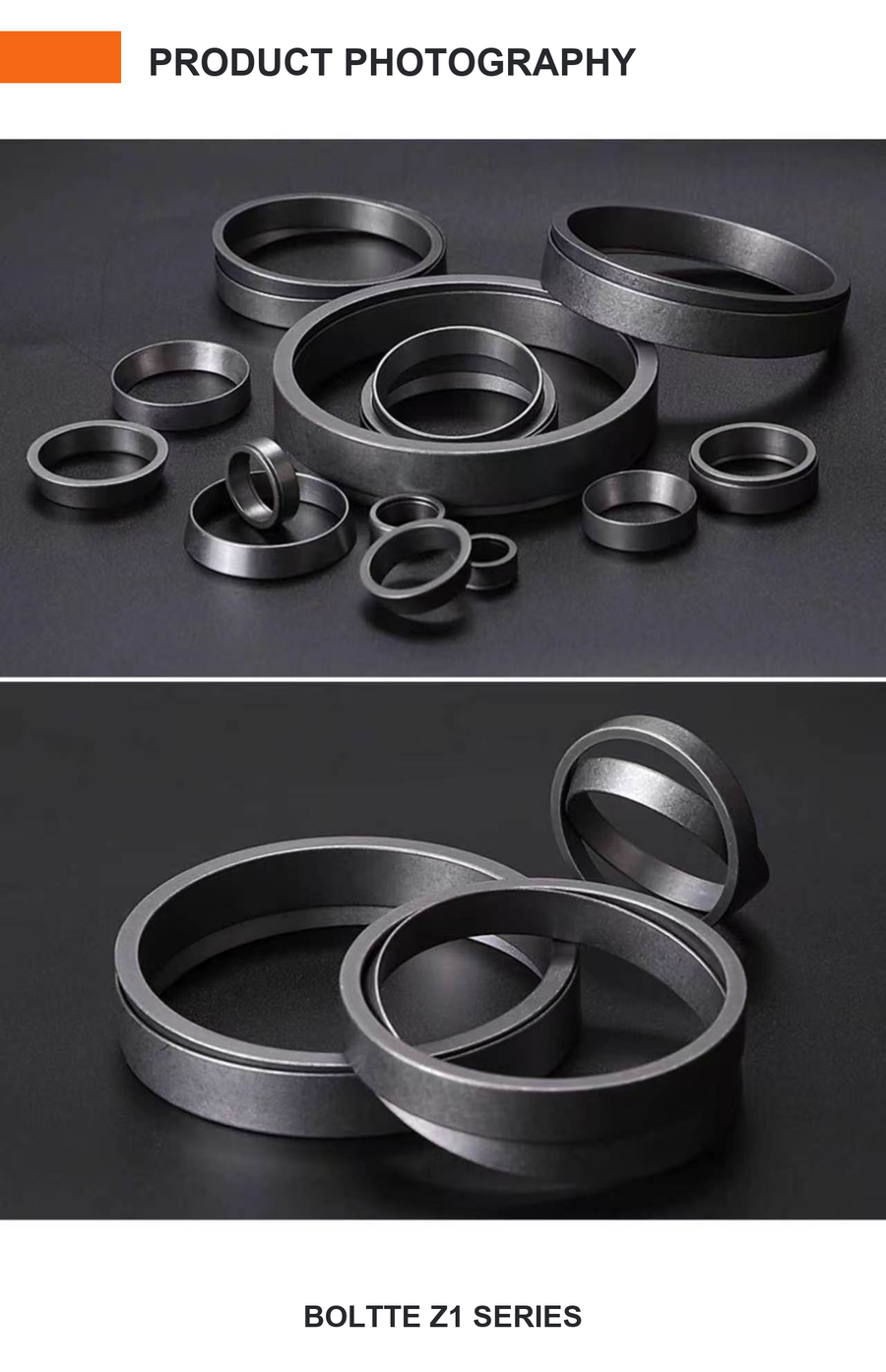 BOLTTE Z1 locking assembly product photography