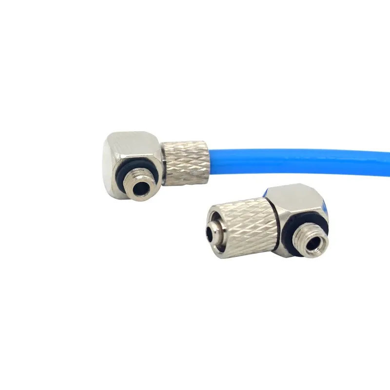 10PCS M Series Miniature Fittings M-5H-4 M-5HL-4 Male Thread Pneumatic Pipe Air Hose Quick Fitting Mini Connector M3 M4 M5 M6-BOLTTE