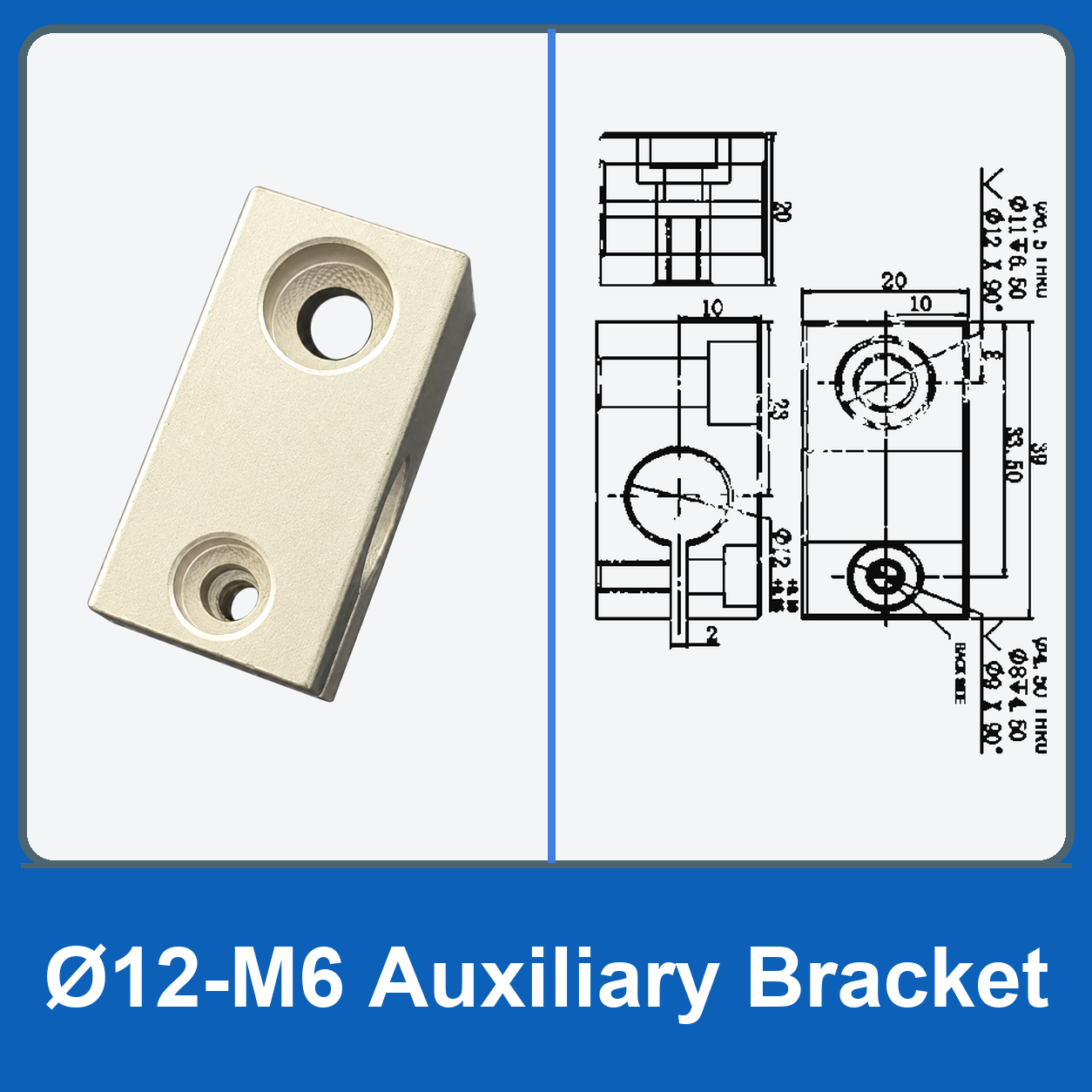 Robot Gripper Fixture Mounting Rods, Sliding Brackets & Rotary Connectors
