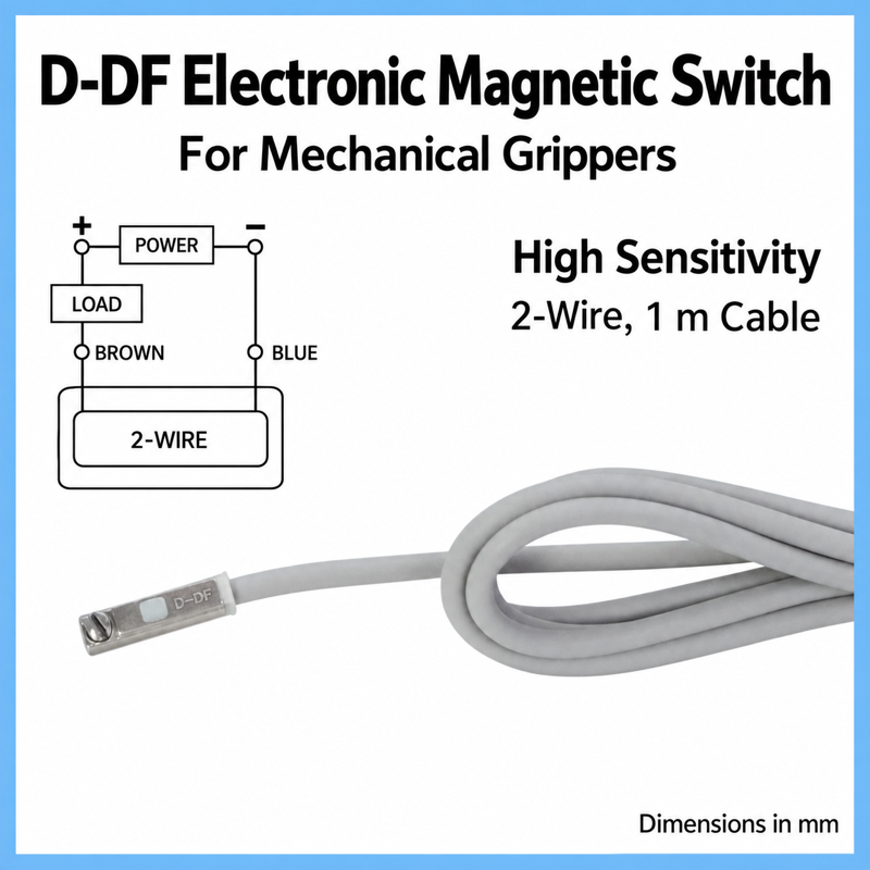Robot gripper signal control accessory, D-DF Electronic Magnetic Switch