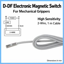 Robot gripper signal control accessory, D-DF Electronic Magnetic Switch