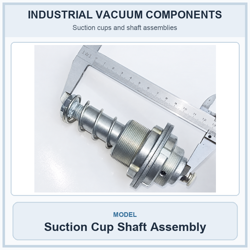 Suction Cup Shaft Assembly industrial loading table vacuum component