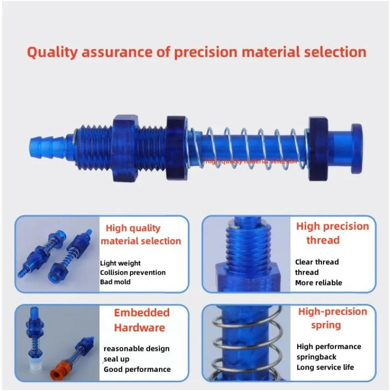 Plastic big head and tail gas inlet fittings bracket manipulator parts plastic fittings suction cup seat-BOLTTE