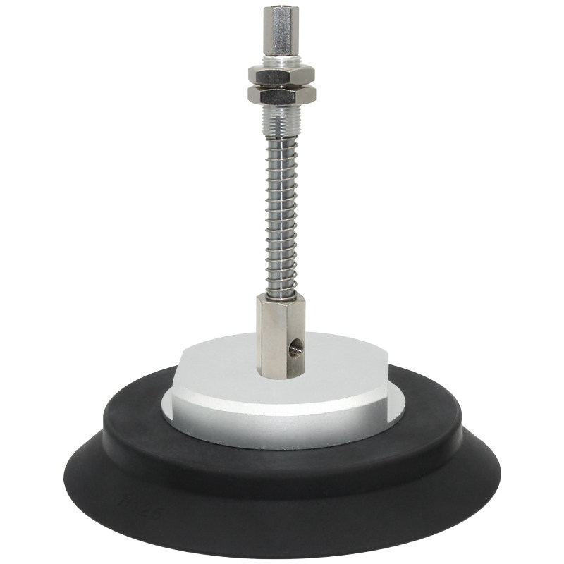 ZPX-H Heavy-Duty Single-Layer Vacuum Cups with Spring Buffer Mounts — 32–125 mm