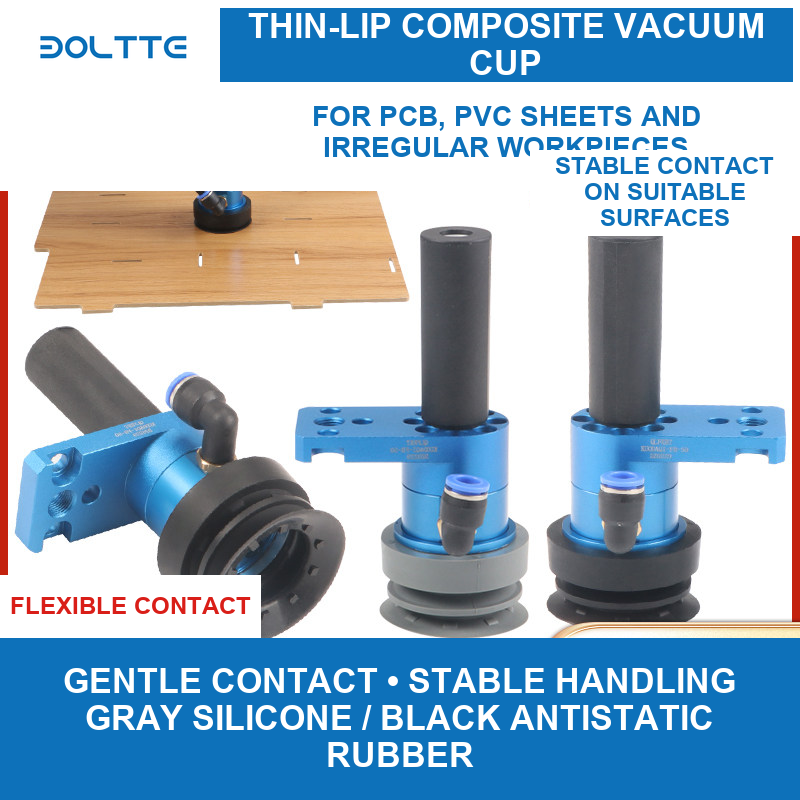 Gentle handling example for permeable workpieces