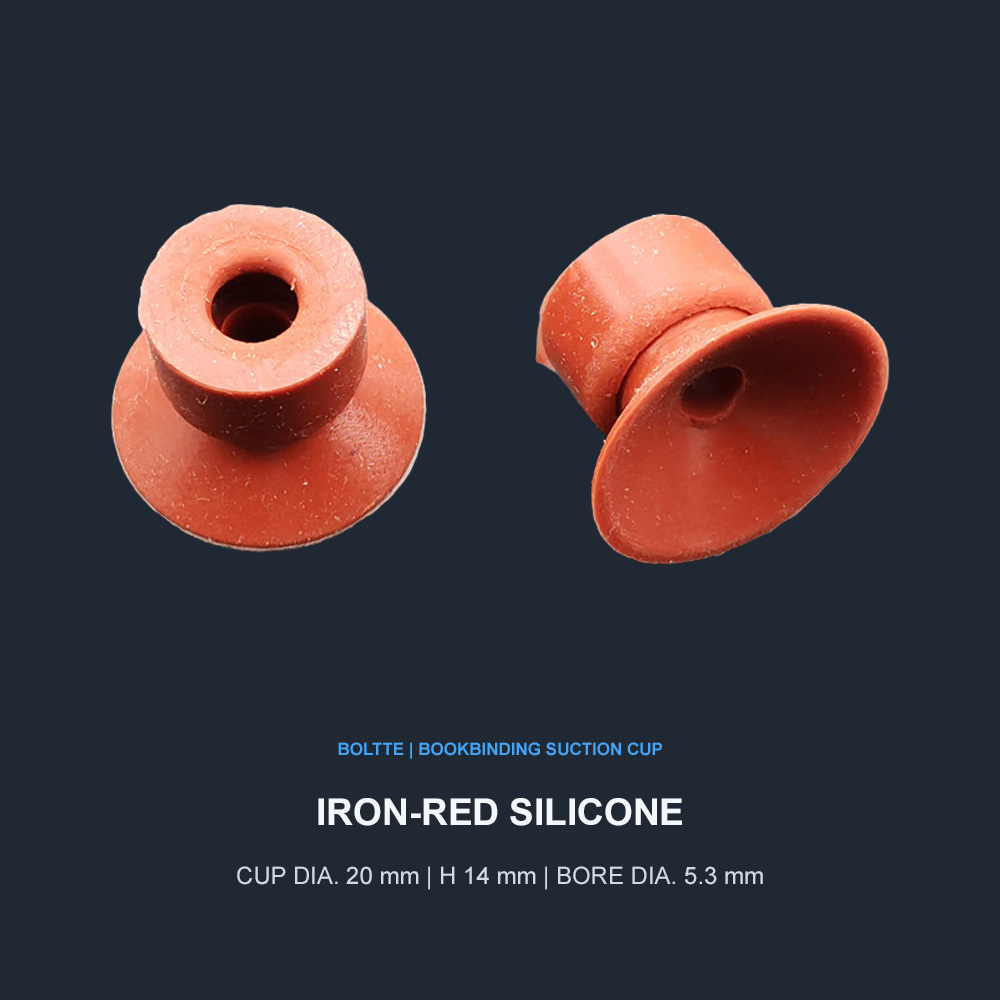 Bookbinding Machine Suction Cups | Silicone, Latex & Polyurethane