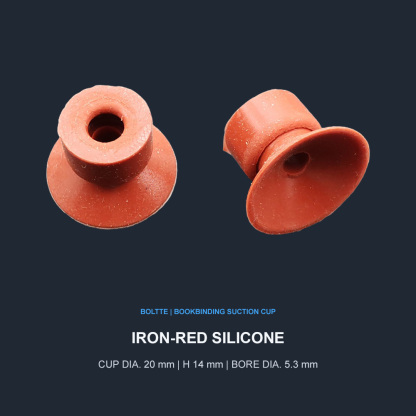 Bookbinding Machine Suction Cups | Silicone, Latex & Polyurethane