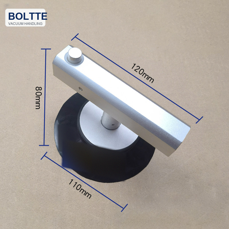BOLTTE black anti-static 110 mm - type b single-claw handheld vacuum suction cup