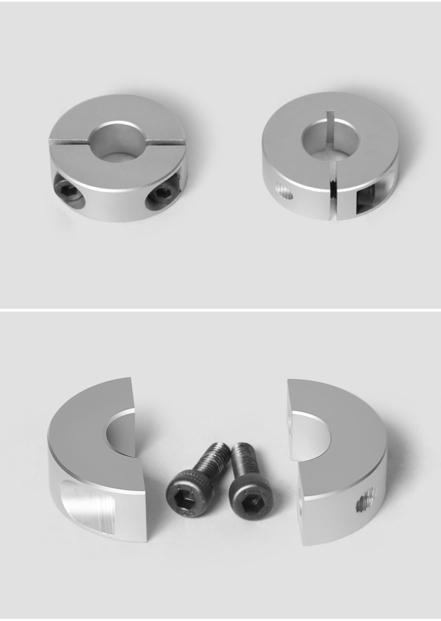 SCSP split shaft collar and screws