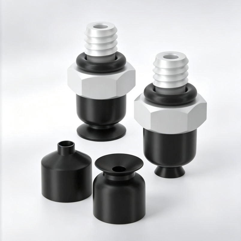 Mini Vacuum Cups, Holders and Fittings — V-J-WEP/WES Series