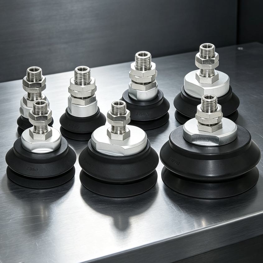 ZPT HB Heavy-Duty Vacuum Suction Cups with A14 A16 Fittings