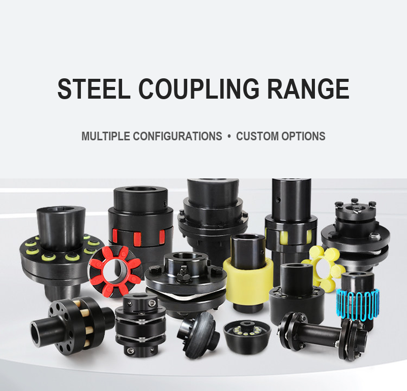 BOLTTE steel coupling range and custom configurations