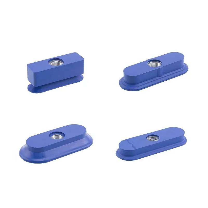 Pneumatic Oval Vacuum Suction Cup SAOF/SAOB Silicone Rubber Sucker Nozzles Industrial Robot Automation Manipulator Accessories-BOLTTE