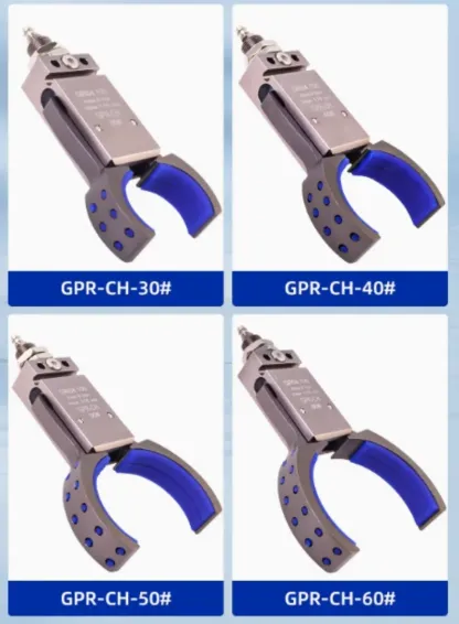 Robot Pipe Round Preform Clamp with Magnetic Induction Mini Pneumatic Clamp GPR-CH30/40/50/60