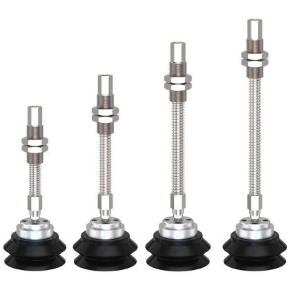 ZP2-TF Swivel Spring-Loaded Vacuum Cup Assemblies, 32–150 mm
